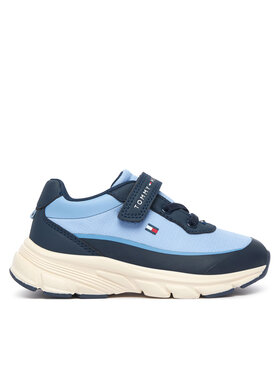 Tommy Hilfiger Sneakers Tommy Hilfiger Low Cut Lace-Up/Velcro Sneaker T1X9-35260-1844 M Blu