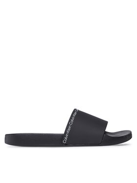 Calvin Klein Nazouváky Calvin Klein Pool Slide Rubber HM0HM00981 Černá