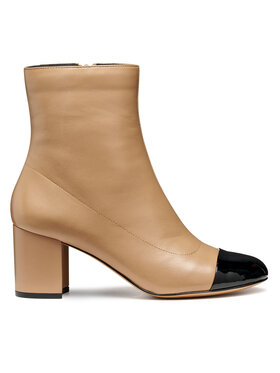 Geox Īsie zābaki Geox D Virnilisa 65 D56YYA 0TUHH C0015 Bēšs