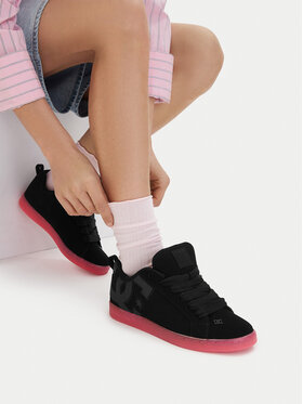 DC Shoes Снікерcи DC Shoes EO-COURT GRAFFIK LE DC02894001 Чорний