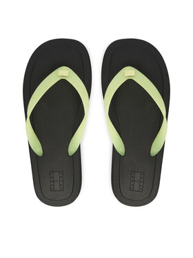 Tommy Jeans Zehentrenner Tommy Jeans Tjw Cleated Jelly Summer Sandal EN0EN02954 Grün