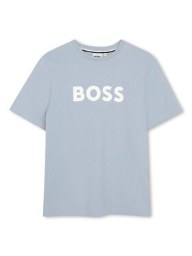 BOSS BOSS Camiseta J52711 Celeste Regular Fit