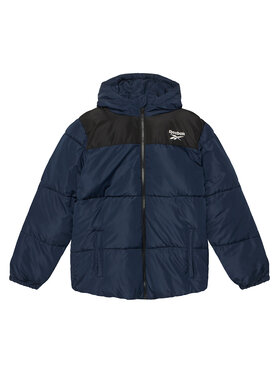 Reebok Reebok Žieminė striukė G12544BF Tamsiai mėlyna Regular Fit
