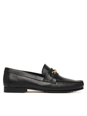 Tommy Hilfiger Lordsy Tommy Hilfiger Th Chain Leather Loafer FW0FW08956 Černá
