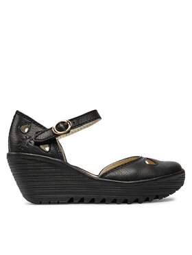 Fly London Polobotky Fly London Yunafly P500016090 Černá