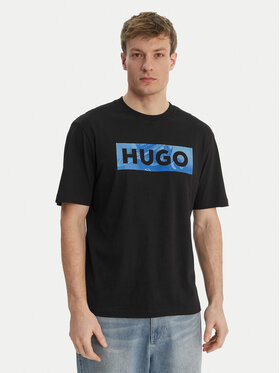 HUGO HUGO Camiseta Nalien 50560060 Negro Regular Fit