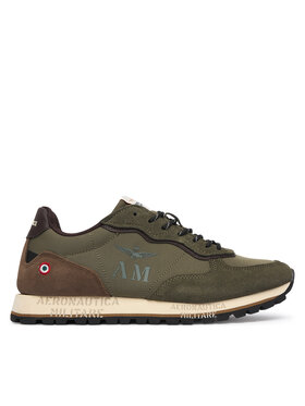 Aeronautica Militare Sneakersy Aeronautica Militare 262SC0320UPL00313 Zielony ciemny