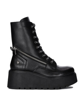 Maciejka Šnurovacia obuv Maciejka 06676-01/00-8 Čierna