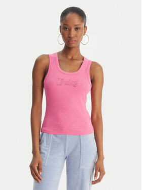 Juicy Couture Juicy Couture Top Thin Strap JCWLV126308 Rosa Slim Fit
