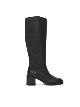 Clarks Kozačky Clarks Chamberly Hi 26182861 Černá