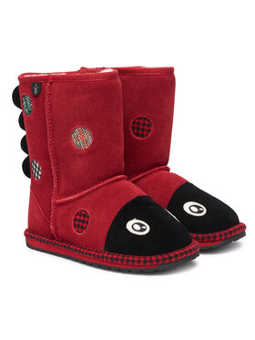 EMU Australia Stivali da neve EMU Australia Lenny Ladybug K13325 Rosso