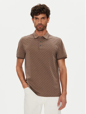 Michael Kors Michael Kors Polo majica CS550V85KS Rjava Regular Fit