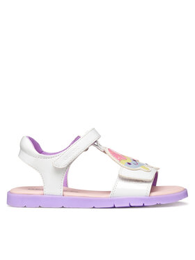 Geox Sandalen Geox J Sandal Joyfoot Gir J65P1C 000HH C0761 M Weiß