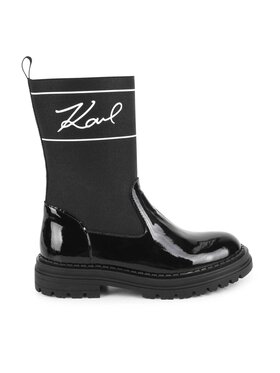 Karl Lagerfeld Kids Botki Karl Lagerfeld Kids Z19114 S Czarny