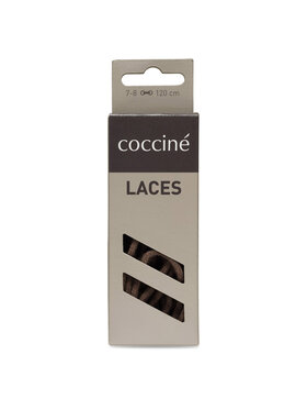 Coccine Šnúrky do topánok Coccine SZNUROWADŁA 120 cm F3 BAWEŁNIANE v.AZ Hnedá