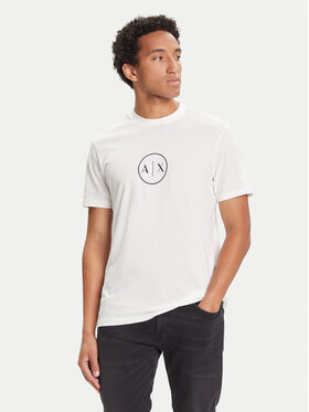 Armani Exchange Armani Exchange Camiseta XM001853 AF10356 U0009 Blanco Regular Fit