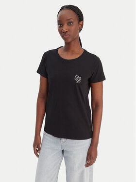 Liu Jo Sport Liu Jo Sport Camiseta TA6056 JS923 Negro Regular Fit