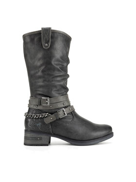 Mustang Čižmy Mustang 1229-605 Sivá