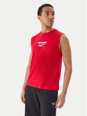 Reebok Reebok Camiseta sin mangas Bradshaw RK25560CCM Rojo Regular Fit