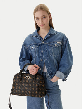 Guess Сумка Guess Emelie Logo HWGP99 28060 Коричневий
