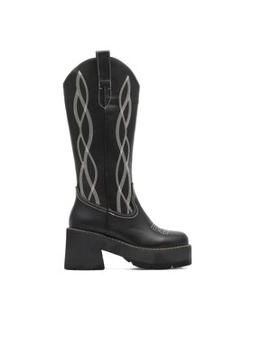 Jenny Fairy Kovbojské topánky Jenny Fairy WS22235-03 Čierna