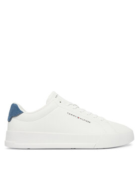 Tommy Hilfiger Sneakers Tommy Hilfiger Th Court Lth Detail Ess FM0FM05367 Bianco