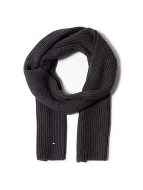 Tommy Hilfiger Šallīte Tommy Hilfiger Pima Cotton Scarf AM0AM06546 Pelēks