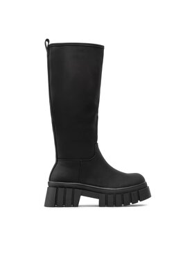 DeeZee Kozačky DeeZee ZAL90099Y-3 Černá