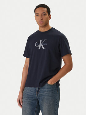 Calvin Klein Jeans Calvin Klein Jeans T-Shirt Hero Monologo LV04RB862G Dunkelblau Regular Fit