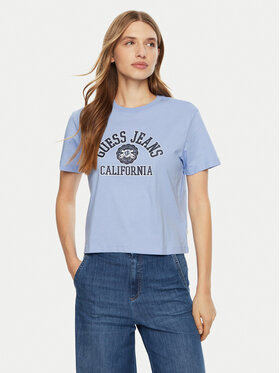 Guess Jeans Guess Jeans Футболка W5RI43 K8HM0 Голубий Regular Fit