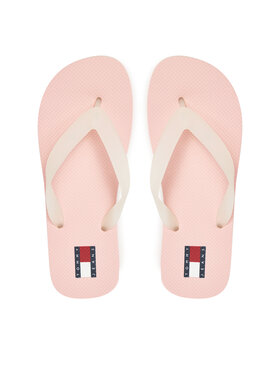 Tommy Jeans Σαγιονάρες Tommy Jeans Tjw Logo Flip Flop EN0EN02447 Ροζ