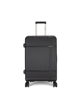 GINO ROSSI Vidējs koferis Gino Rossi GIN-WAL-002-CCC-M Melns