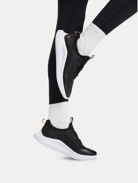 Calvin Klein Jeans Сникърси Calvin Klein Jeans Eva Runner Laceup Sock Mat Mix YW0YW02064 Черен