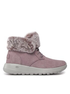 Skechers Gležnjače Skechers On-The-Go Joy Plush Dreams 144042/LAV Ljubičasta