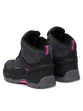 CMP Trekking čevlji CMP Kiruna Mid FitGo Fleece Wp 3Q57894 Črna