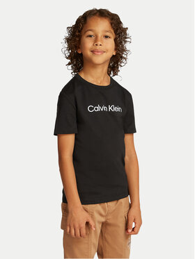 Calvin Klein Jeans Calvin Klein Jeans T-shirt IU0IU00682 Crna Regular Fit