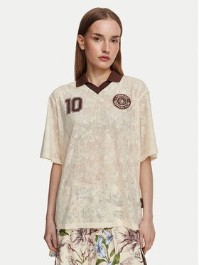 adidas adidas Camiseta Farm Rio KR0239 Beige claro Loose Fit