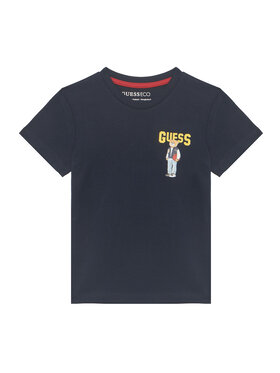 Guess Guess Camiseta N6YI23 3K3879 Azul marino Regular Fit