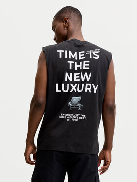 Jack & Jones Jack & Jones Camiseta sin mangas Eterna 12295670 Negro Loose Fit