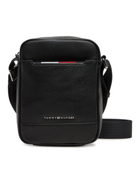 Tommy Hilfiger Τσαντάκι Tommy Hilfiger Th Central Mini Reporter AM0AM13486 Μαύρο