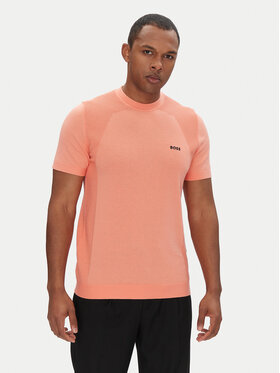 BOSS BOSS Футболка Momentum_Lite_T24 50520683 Червоний Regular Fit