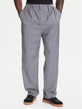 Kappa Kappa Pantaloni di tessuto 62131TW Grigio Regular Fit