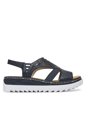 Rieker Sandále Rieker V44Y5-14 Tmavomodrá