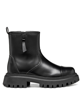 Geox Bokacsizma Geox J Maquinnens Girl J66M6B 000CN C9999 M Fekete
