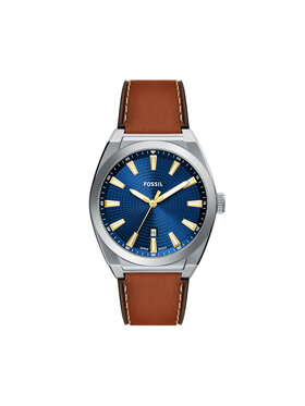 Fossil Годинник Fossil Everett FS6115 Коричневий