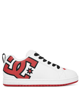 DC Shoes Sneakersy DC Shoes COURT GRAFFIK DC01661110 Bílá