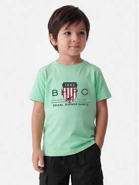 Beverly Hills Polo Club Beverly Hills Polo Club Футболка P-SS26B-TS414011 Зелений Regular Fit