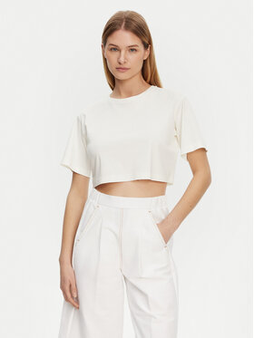 Max Mara Leisure Max Mara Leisure Футболка 2516941098650 Écru Regular Fit