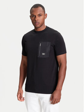 KARL LAGERFELD KARL LAGERFELD Póló 755046 553235 Fekete Regular Fit