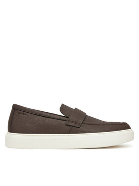 Calvin Klein Superge Calvin Klein Moccasin Lth Unlined HM0HM01813 Rjava